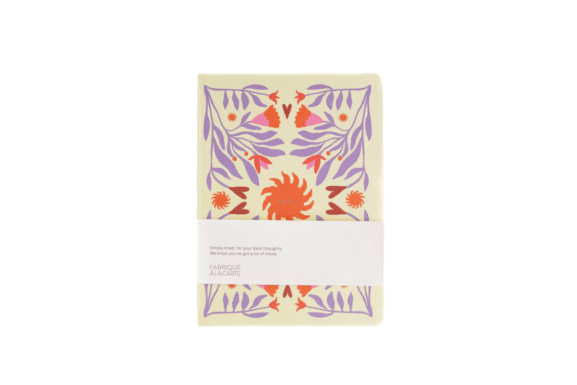 Notebook Sun Beige Lavender - Só Verde
