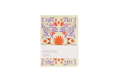 Notebook Sun Beige Lavender - Só Verde