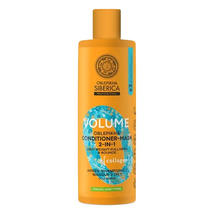 Oblepikha Volume Collagen 2in1 Conditioner Mask - Só Verde