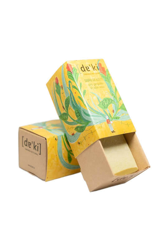 Olive Oil Soap With Ginger And Aloe Vera - Só Verde