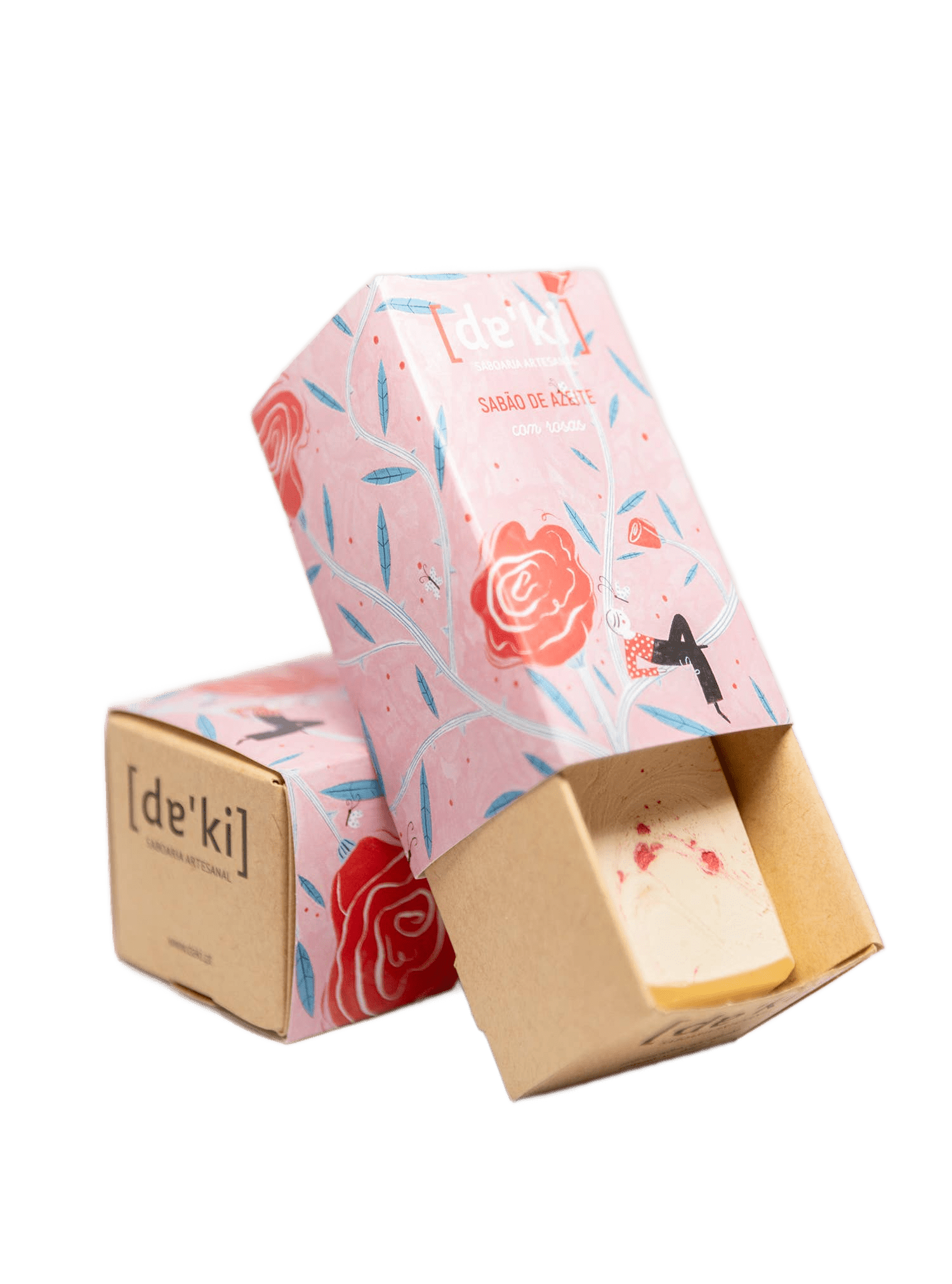 Olive Oil Soap With Roses - Só Verde