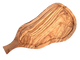 Olive wood chopping board with handle & groove - Só Verde