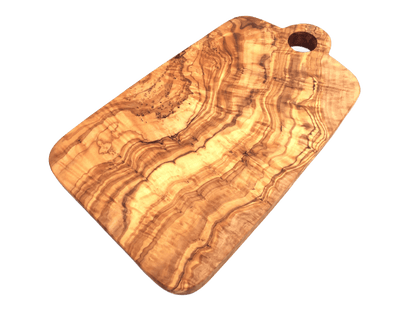 Olive wood cutting board with hole - Só Verde