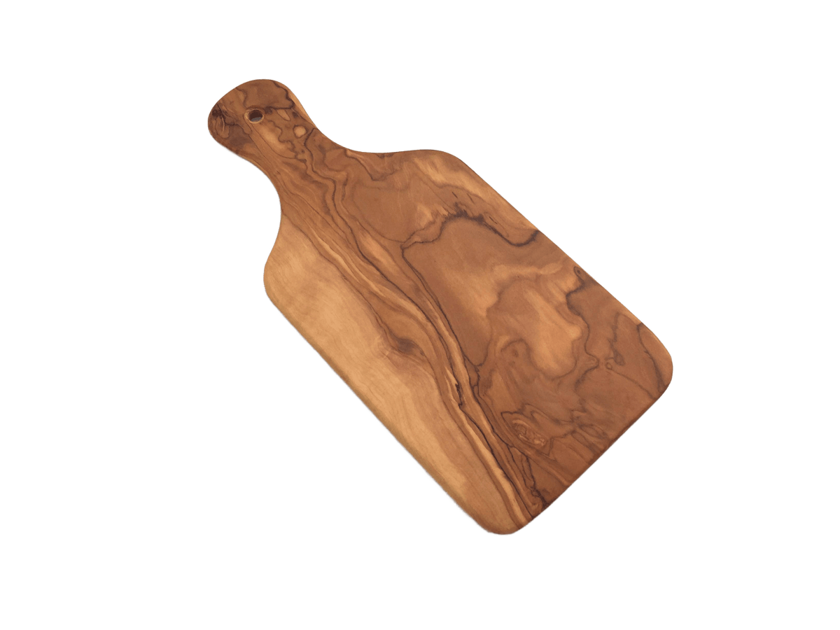 Olive Wood Flat Breakfast Board - Só Verde