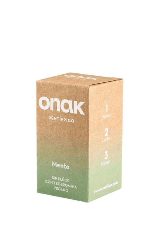 ONAK TOOTHPASTE TABLETS WITHOUT MICROPLASTICS - Só Verde