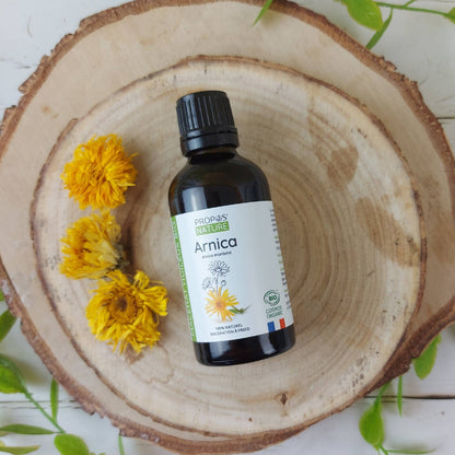 Organic Arnica Macerate 50ml, 100ml - Só Verde