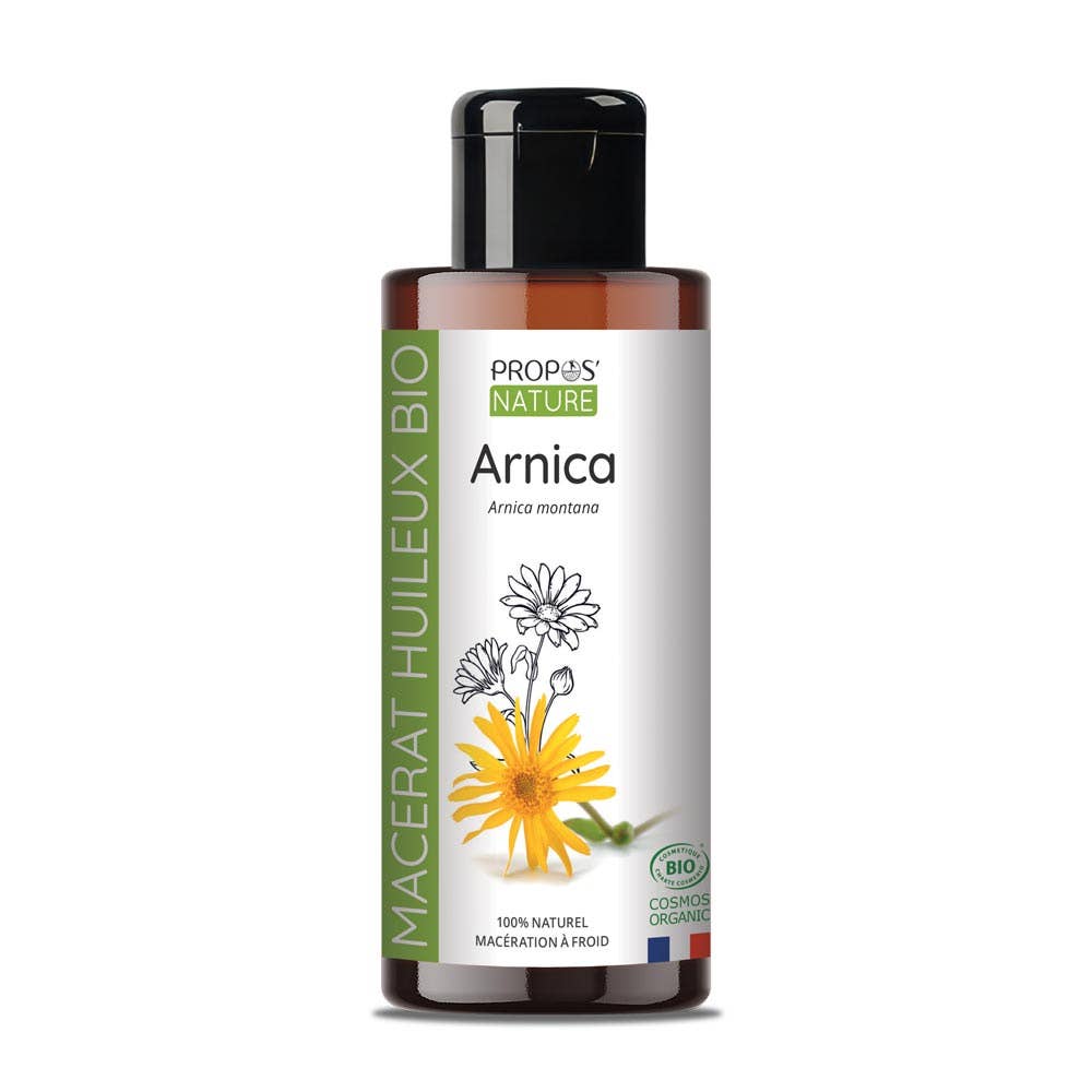 Organic Arnica Macerate 50ml, 100ml - Só Verde