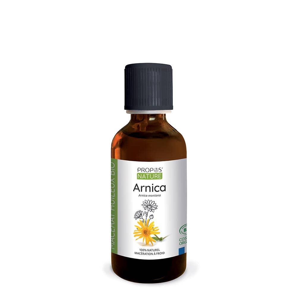 Organic Arnica Macerate 50ml, 100ml - Só Verde