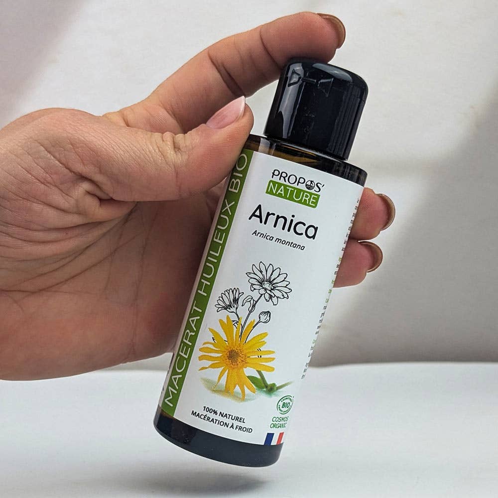 Organic Arnica Macerate 50ml, 100ml - Só Verde