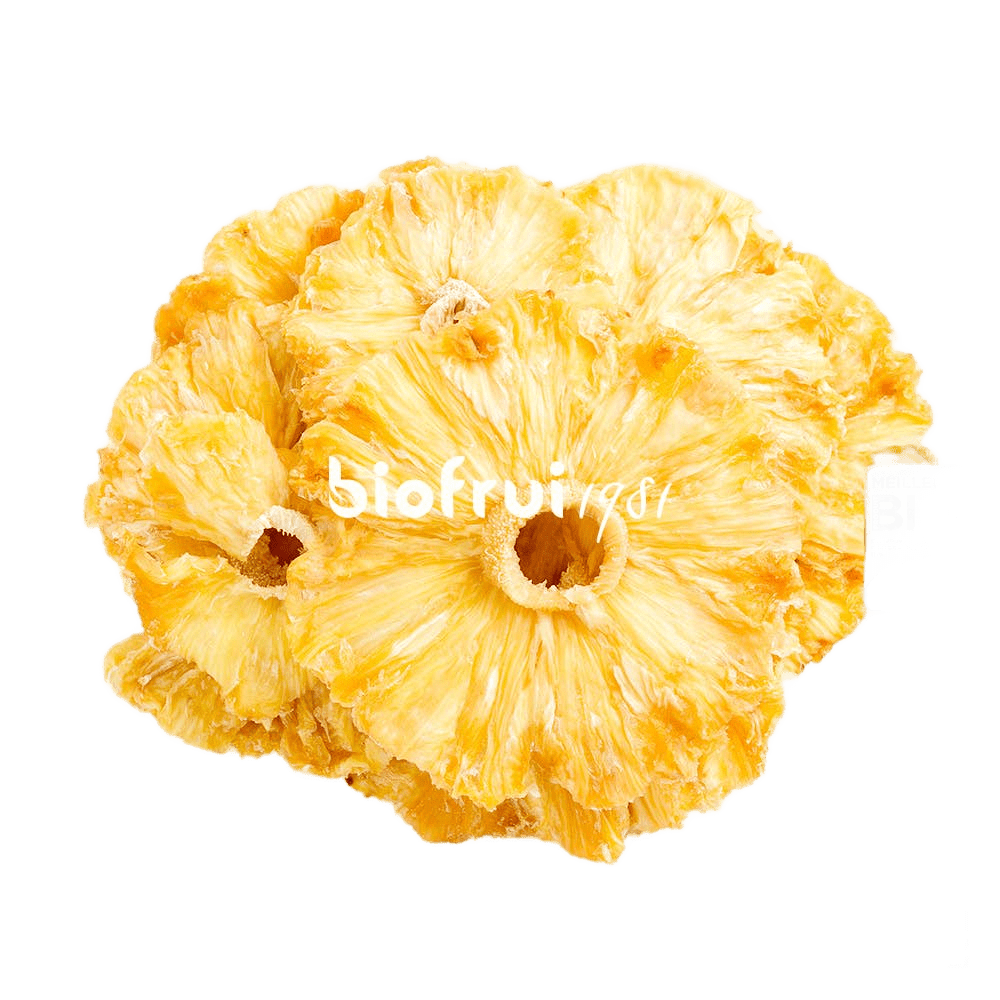 Organic Dried Cayenne Pineapple Slices - Só Verde
