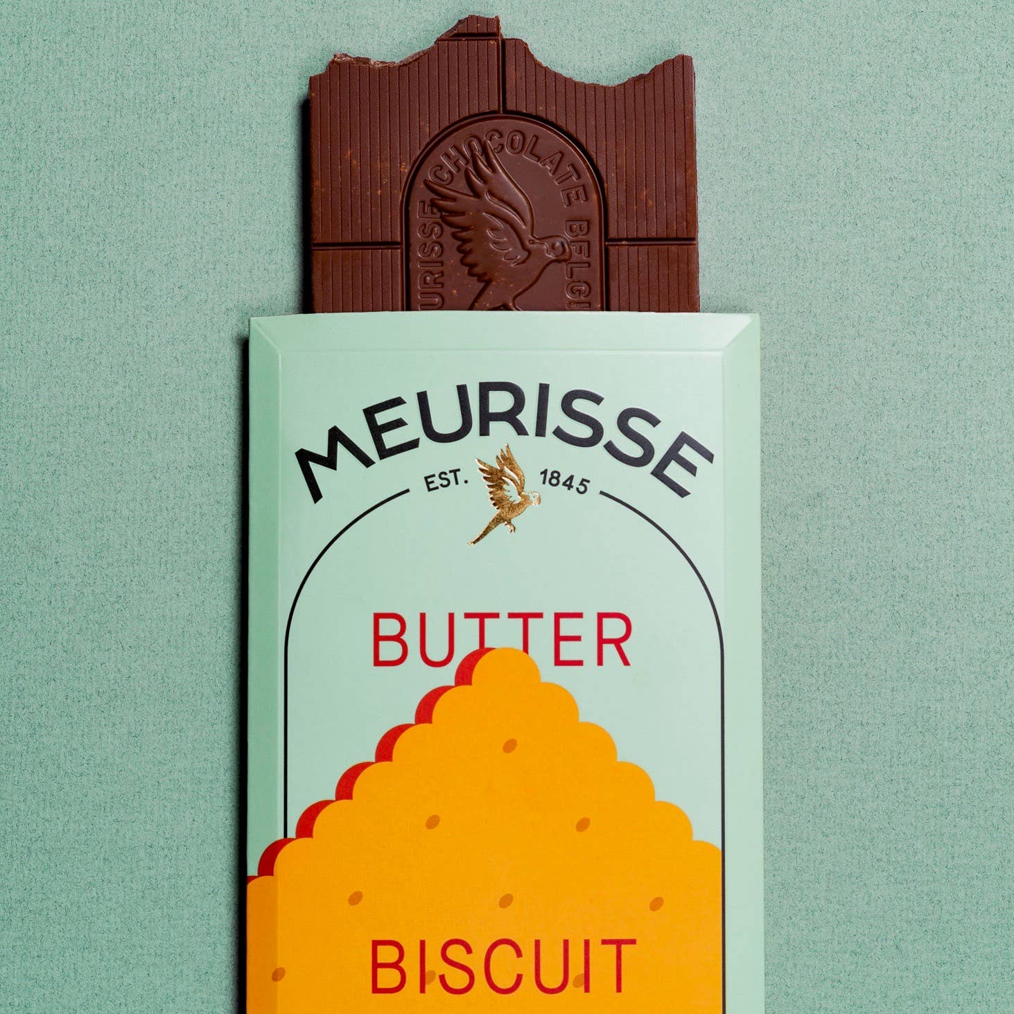 Organic Milk Chocolate with Butter Biscuit - Só Verde