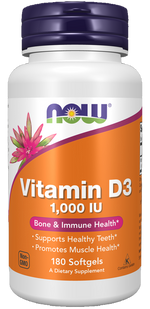 Vitamin D3 1000 IU Softgels