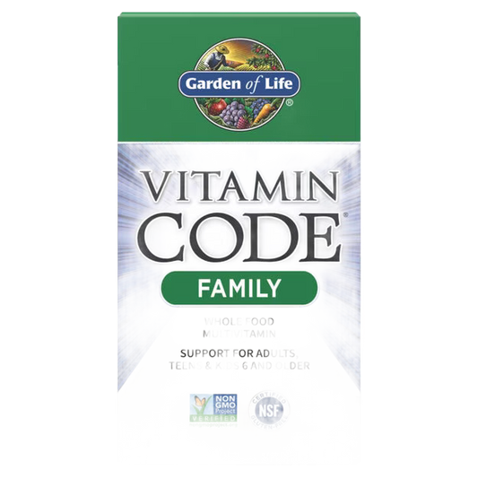 Vitamin Code Family Multivitamin 120 Capsules