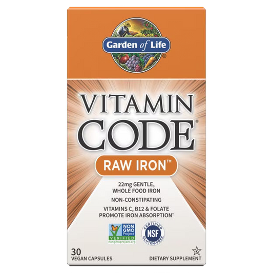 Vitamin Code Raw Iron Capsules