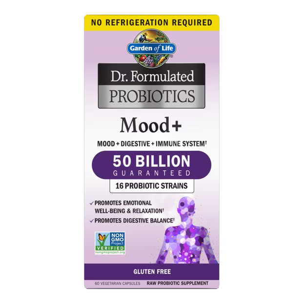 Dr. Formulated Probiotics Mood+ Shelf-Stable 60 Capsules