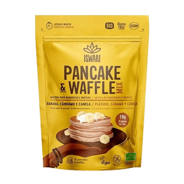 Pancake Mix - Banana & Hemp (gluten-free) - Só Verde