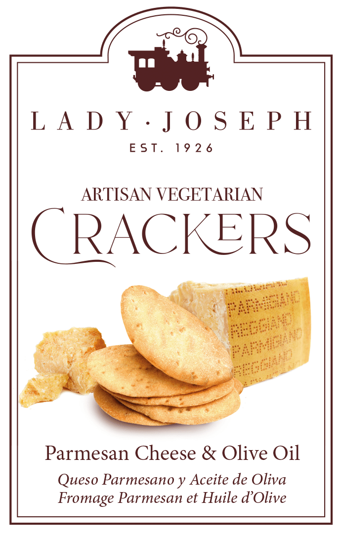 Parmesan and Olive Oil Crackers (Cheese snack) - Só Verde