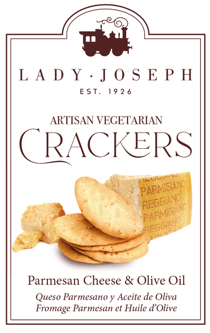 Parmesan and Olive Oil Crackers (Cheese snack) - Só Verde