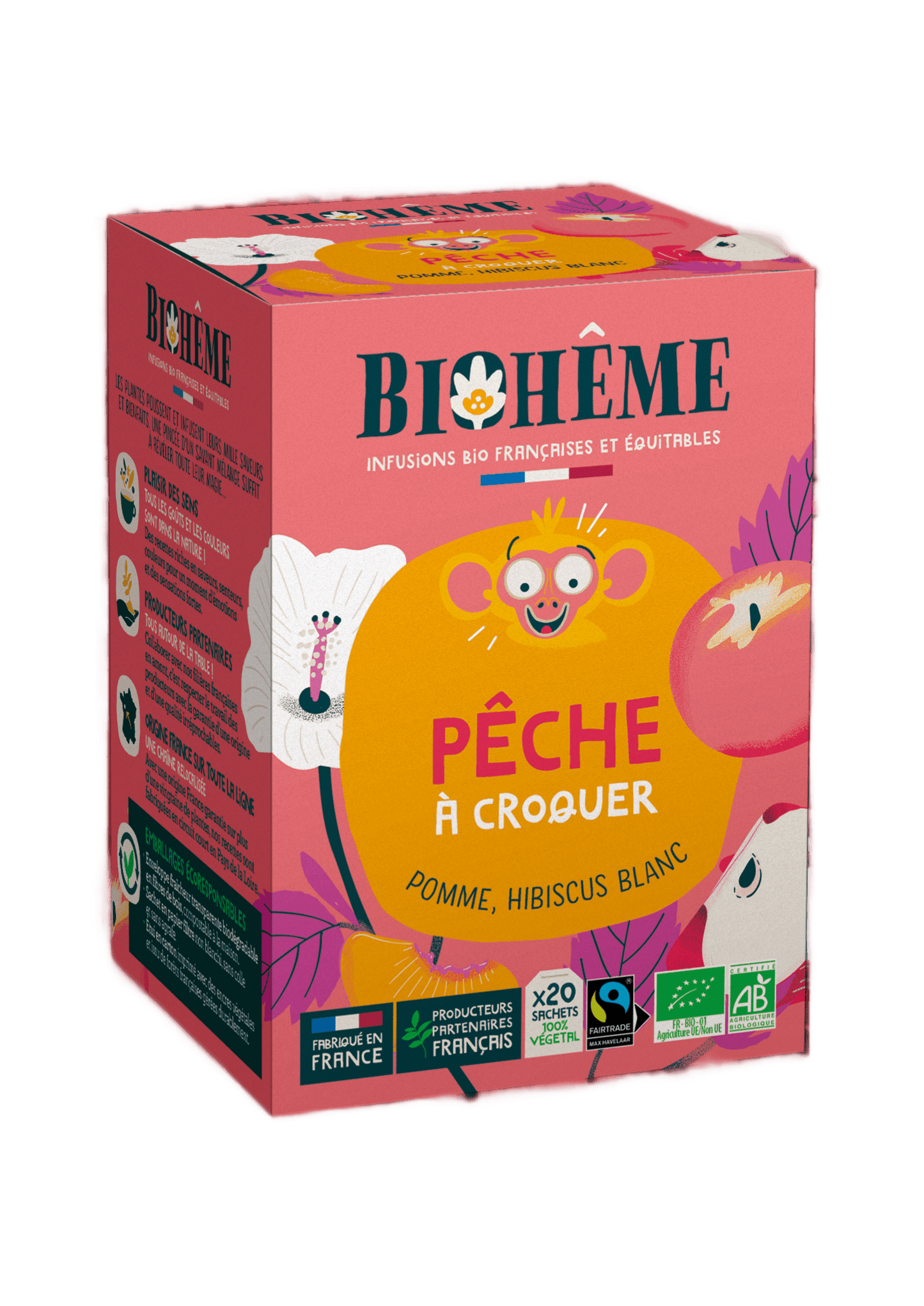 Peach Crunch Herbal Infusion - Só Verde