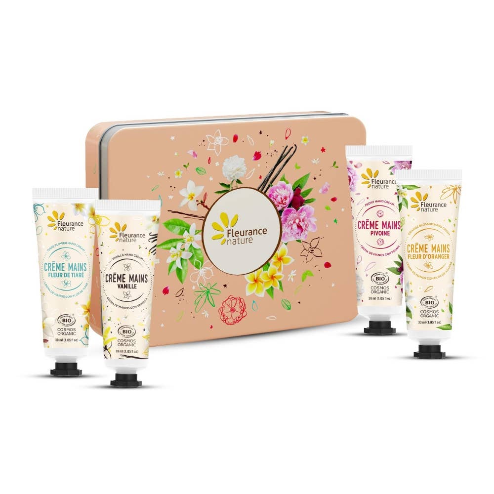Peach Hand Set - Floral Escape - Só Verde