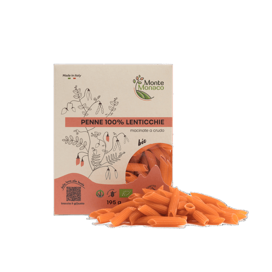 Penne 100% Lentil Flour - Só Verde