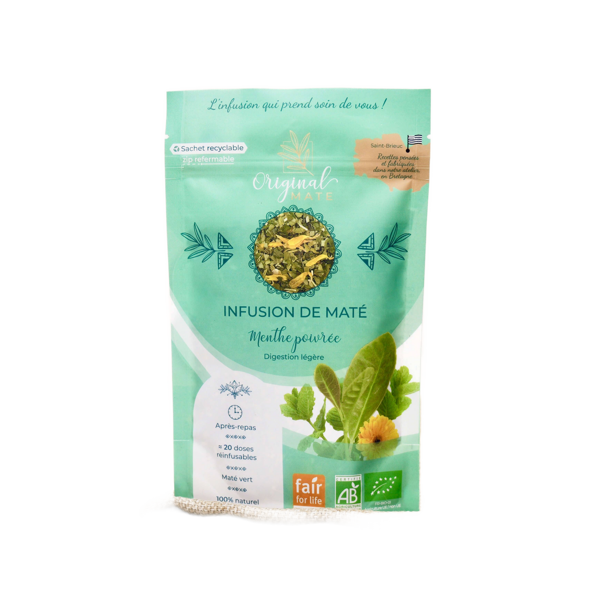 Peppermint Loose Leaf Mate - Só Verde