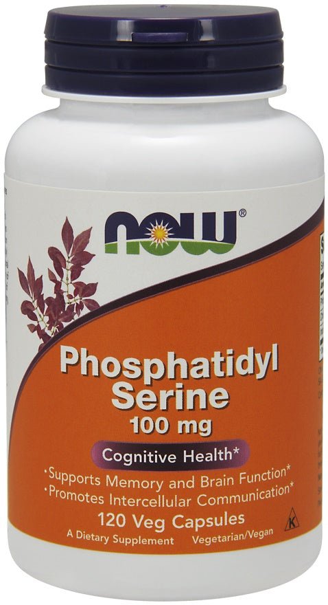 Phosphatidyl Serine 100 mg Veg Capsules (120) - Só Verde