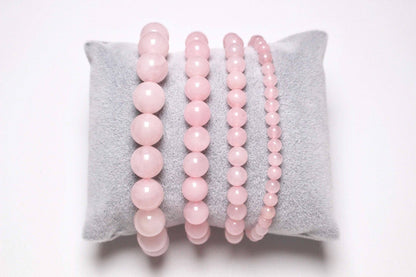 Pink quartz bracelet A - Só Verde