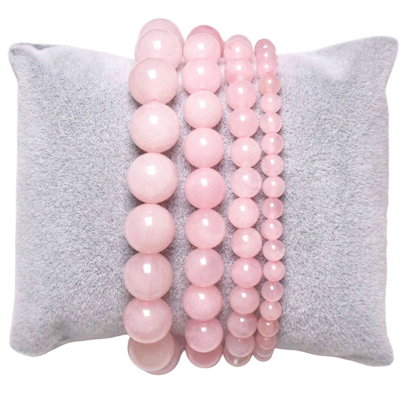Pink quartz bracelet A - Só Verde