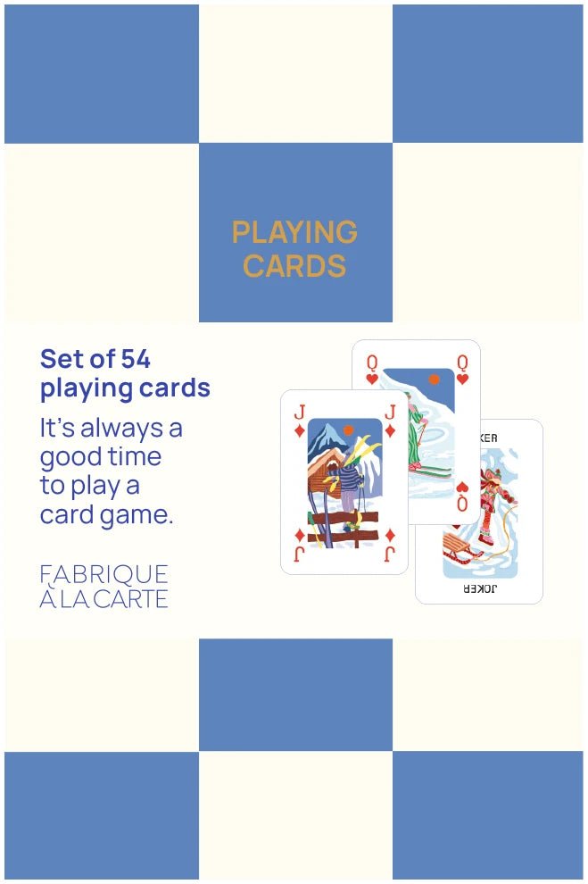 Playing Cards - Winter - Só Verde