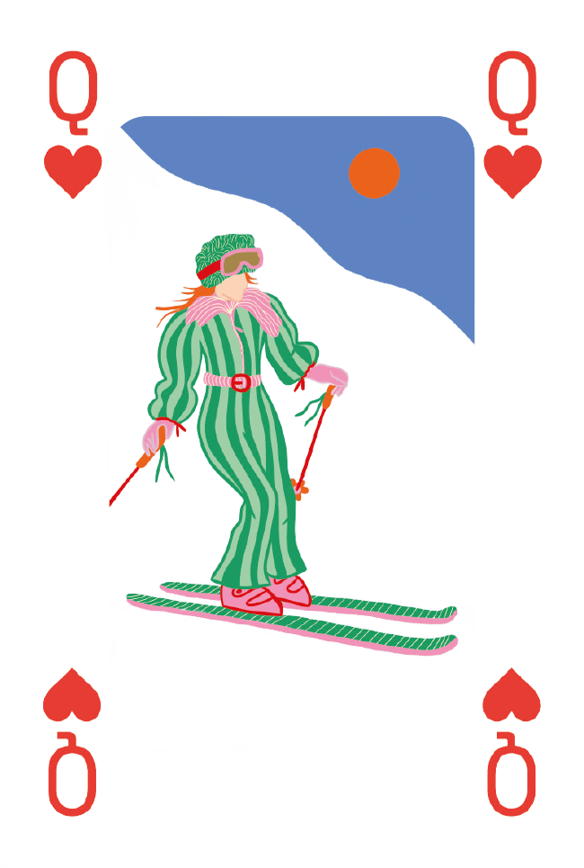 Playing Cards - Winter - Só Verde