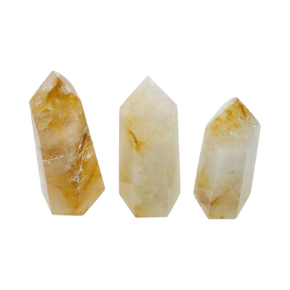 Polished Golden Healer Quartz Points - Só Verde