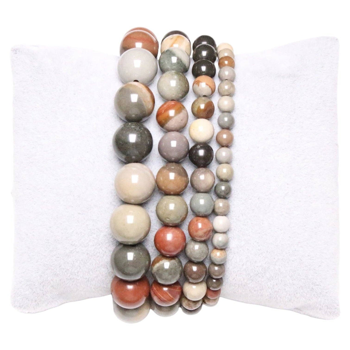Polychrome Jasper Bracelet A - Só Verde