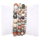 Polychrome Jasper Bracelet A - Só Verde