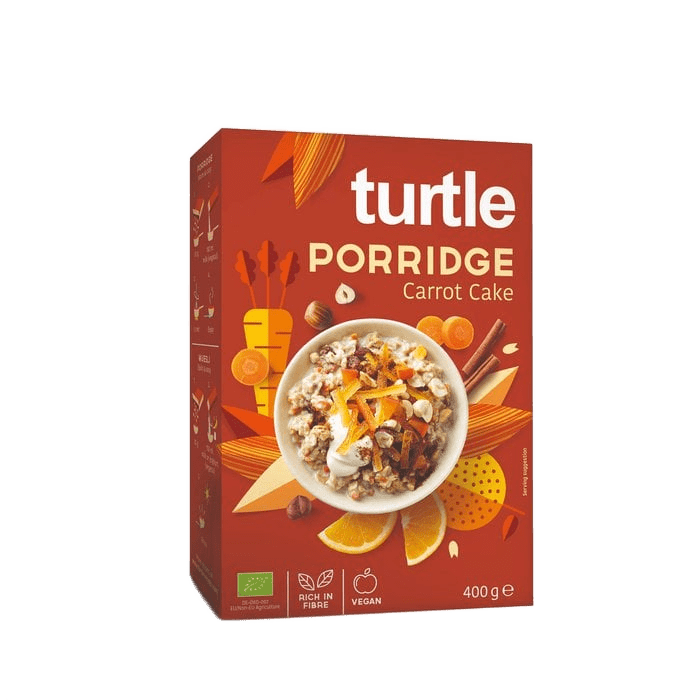 Porridge Carrot Cake - Só Verde