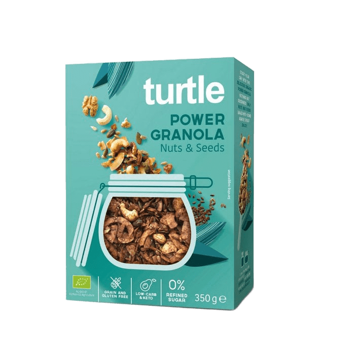 Power Granola Nuts & Seeds - Só Verde