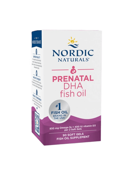 Prenatal DHA Unflavored - 90 Softgels - Só Verde