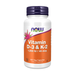 Cápsulas de Vitamina D-3 e K-2