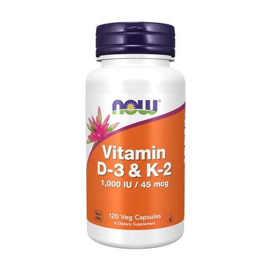 Cápsulas de Vitamina D-3 e K-2