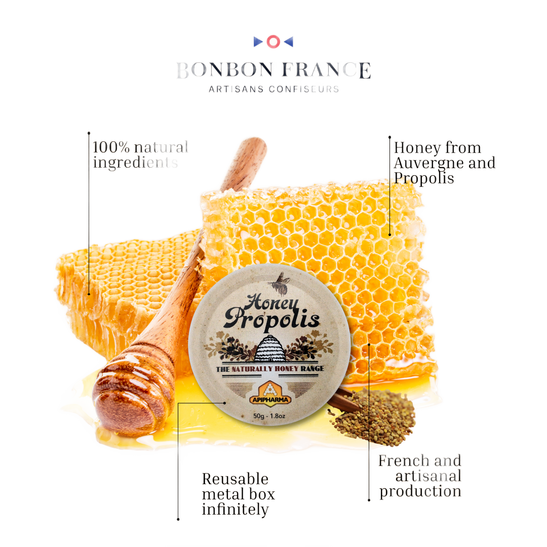 Propolis Honey with 20% Auvergne Honey - Só Verde