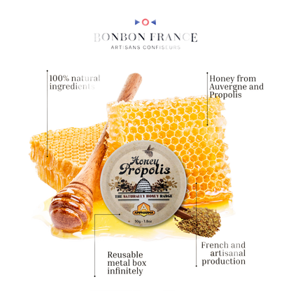 Propolis Honey with 20% Auvergne Honey - Só Verde