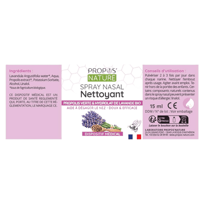 Propolis & Lavender Nasal Spray - Só Verde