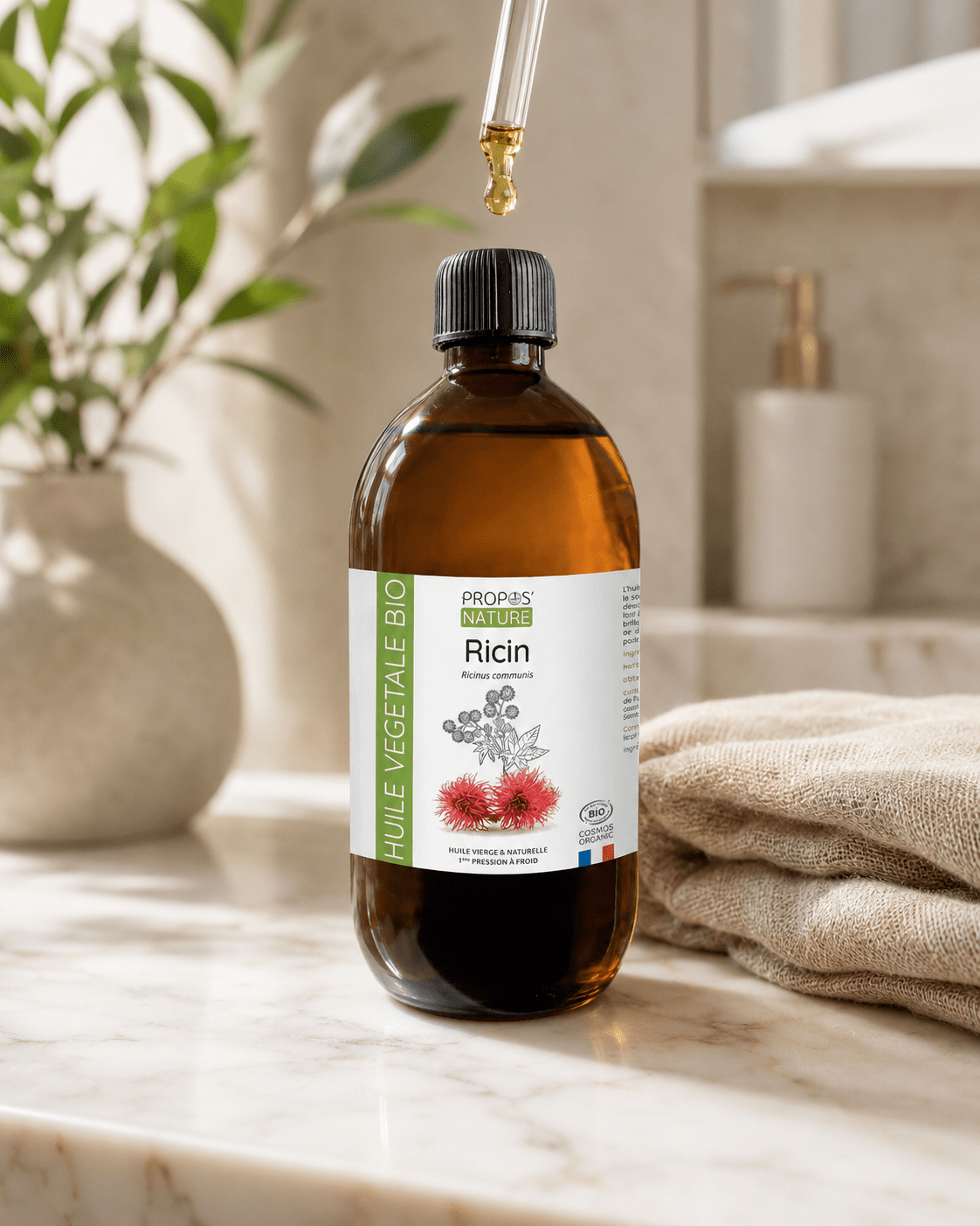 Pure Cold-Pressed Castor Oil - Só Verde