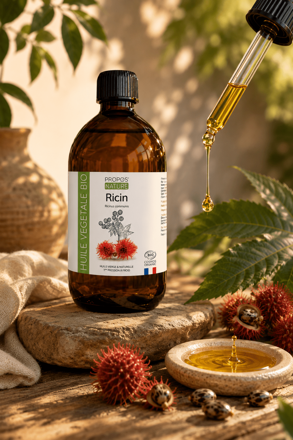 Pure Cold-Pressed Castor Oil - Só Verde