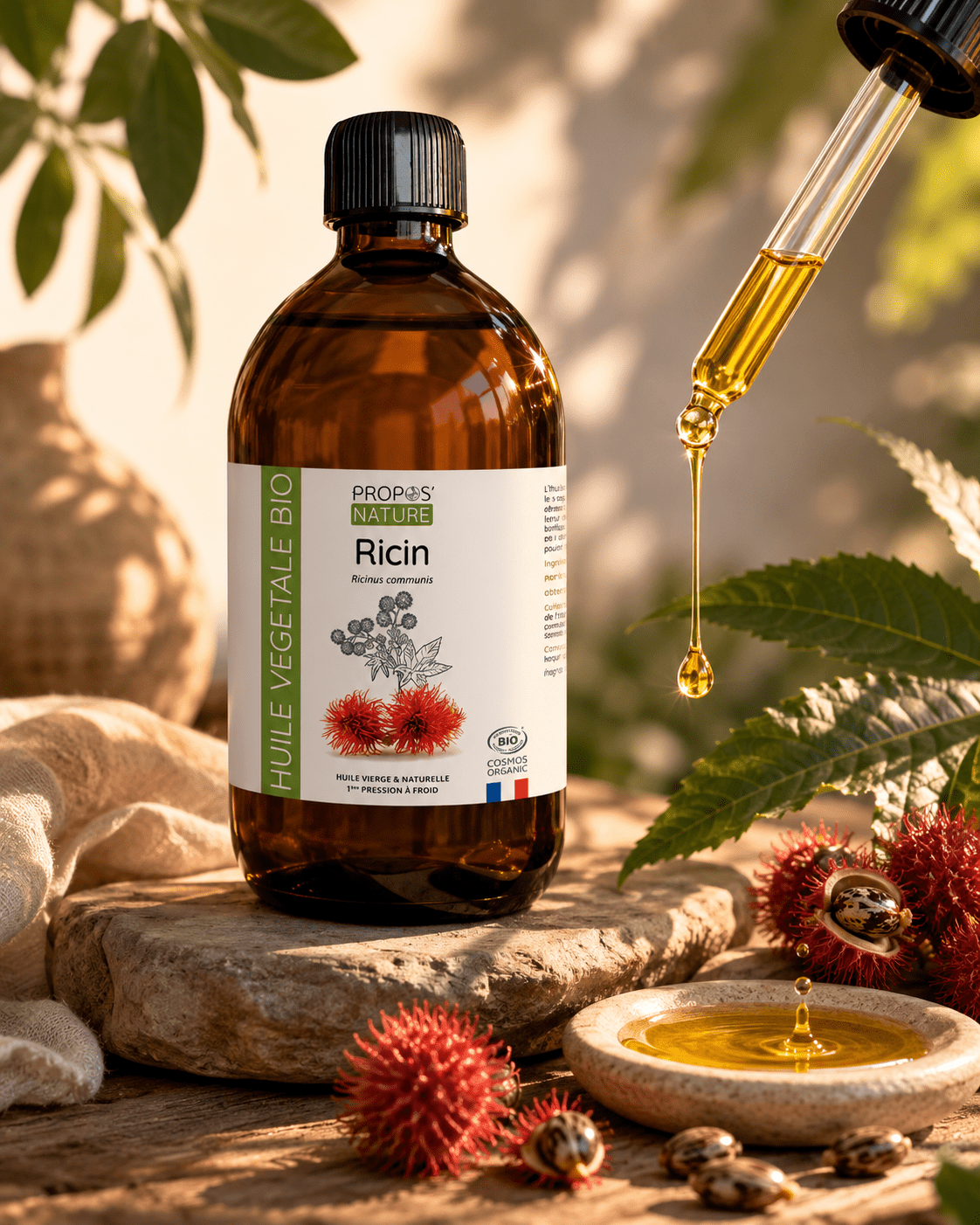 Pure Cold-Pressed Castor Oil - Só Verde