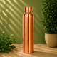 Pure copper Milton water bottle – matte brushed – 1 liter/330 - Só Verde