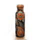 Pure Copper Water Bottle With Floral Print ± - Só Verde