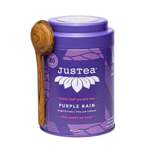 Purple Rain Purple Tea Gift Tin with Spoon - Só Verde