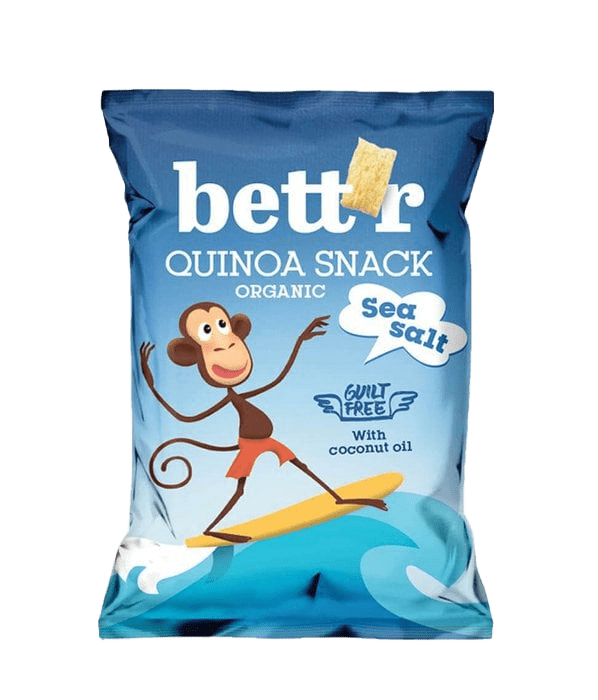Quinoa Snacks Sea Salt - Só Verde