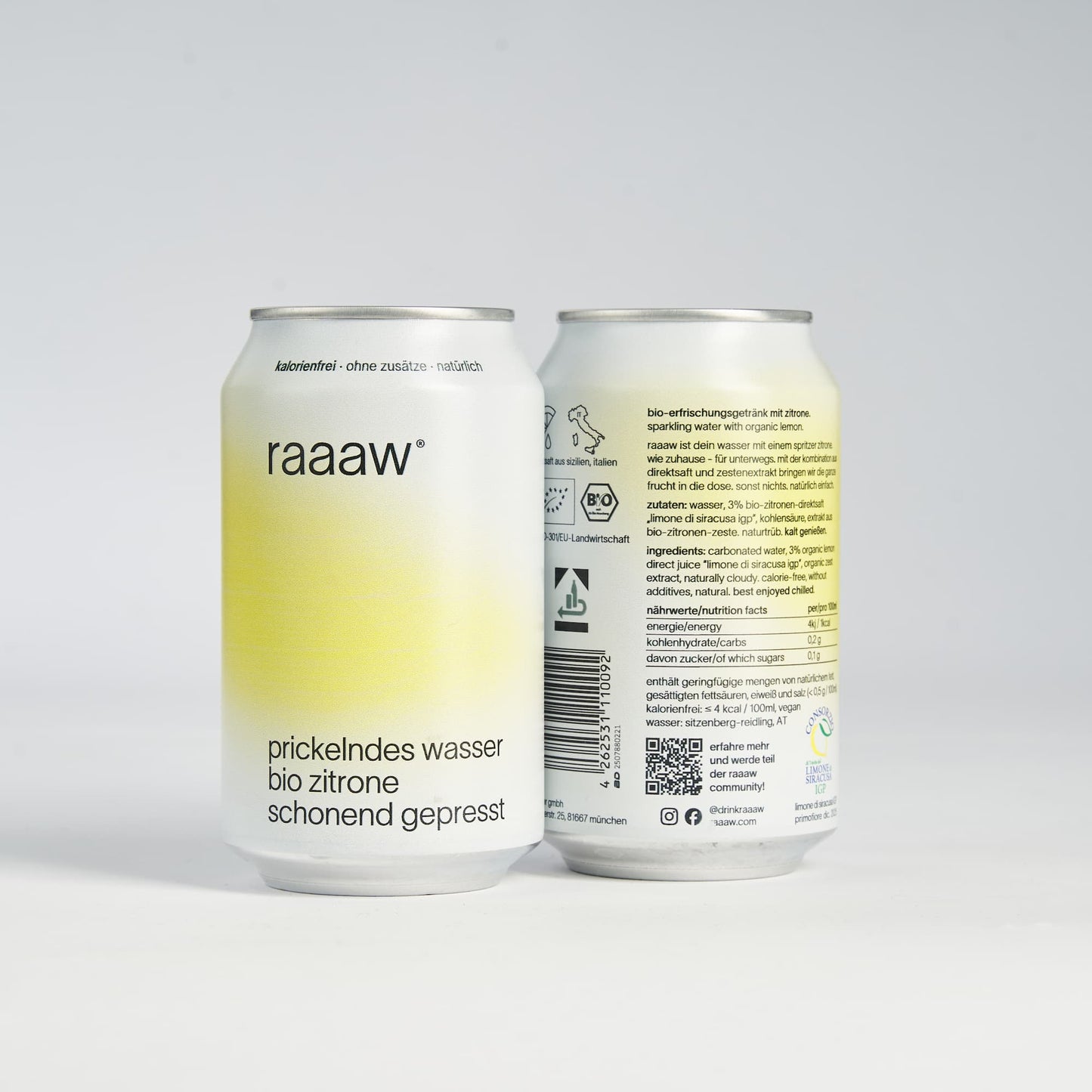 Raaaw organic lemon - Só Verde